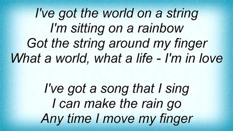 world on a string lyrics